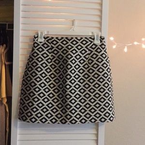 Zara patterned skirt